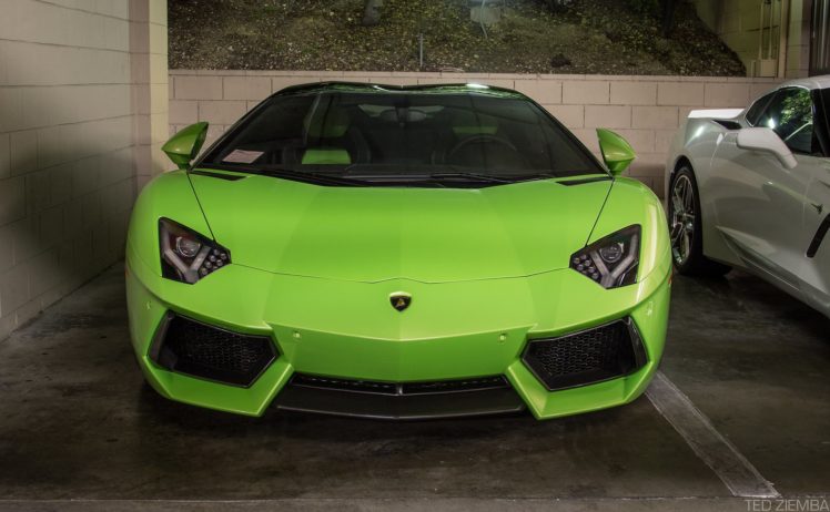 aventador, Green, Verte, Italian, Lamborghini, Lp700, Roadster, Supercars HD Wallpaper Desktop Background