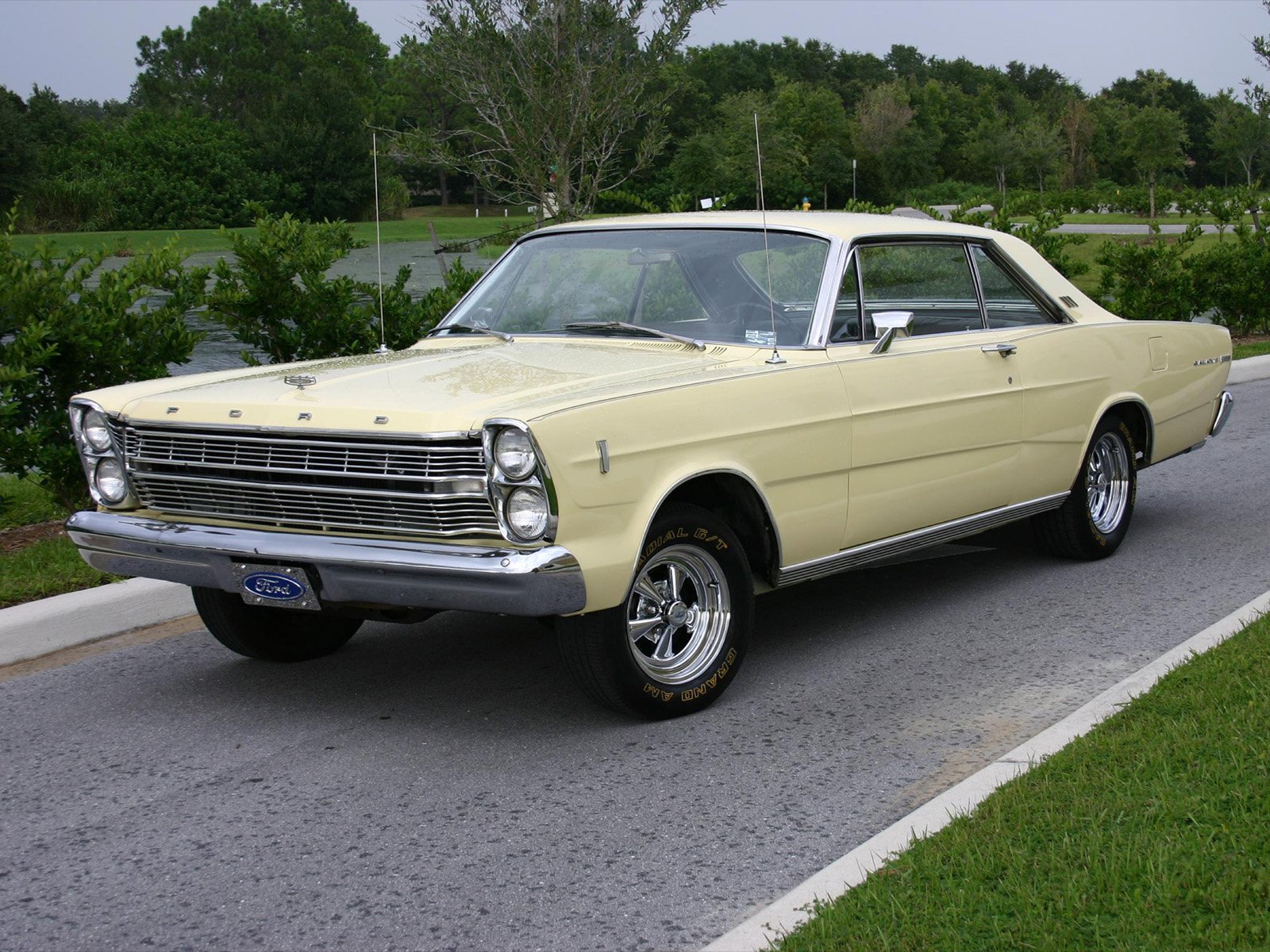 1966, Ford, Galaxie, 500, Hardtop, Coupe, Classic Wallpaper