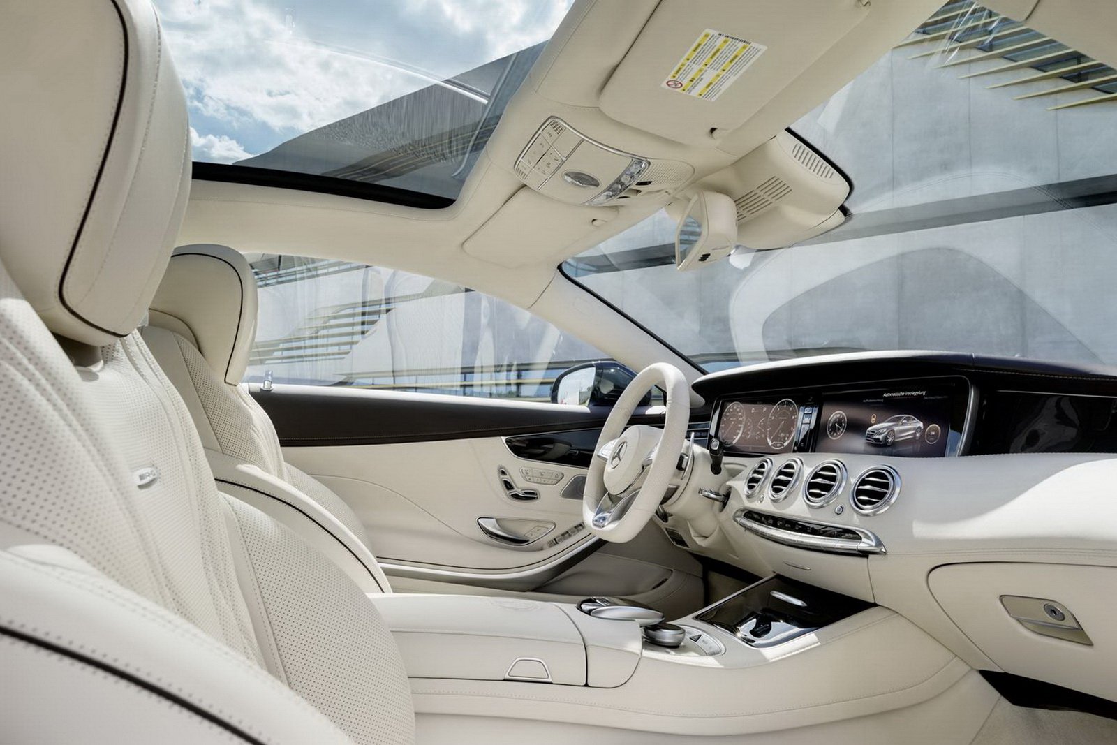 2014, Mercedes, S65, Amg, V12, Coupe, Germany, Interior Wallpaper