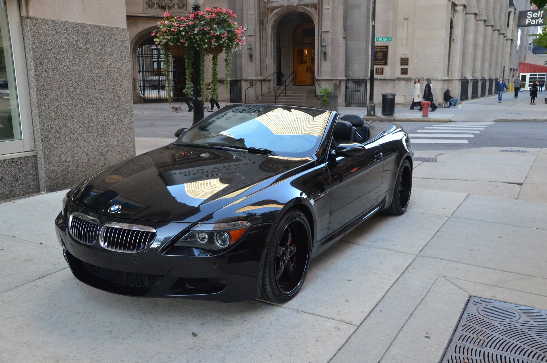 2007, Bmw, M6, Convertible, Cabriolet, Black Wallpaper