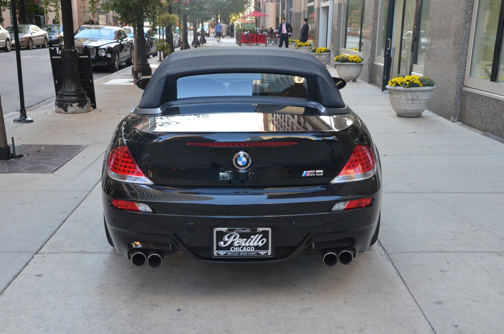 2007, Bmw, M6, Convertible, Cabriolet, Black Wallpaper