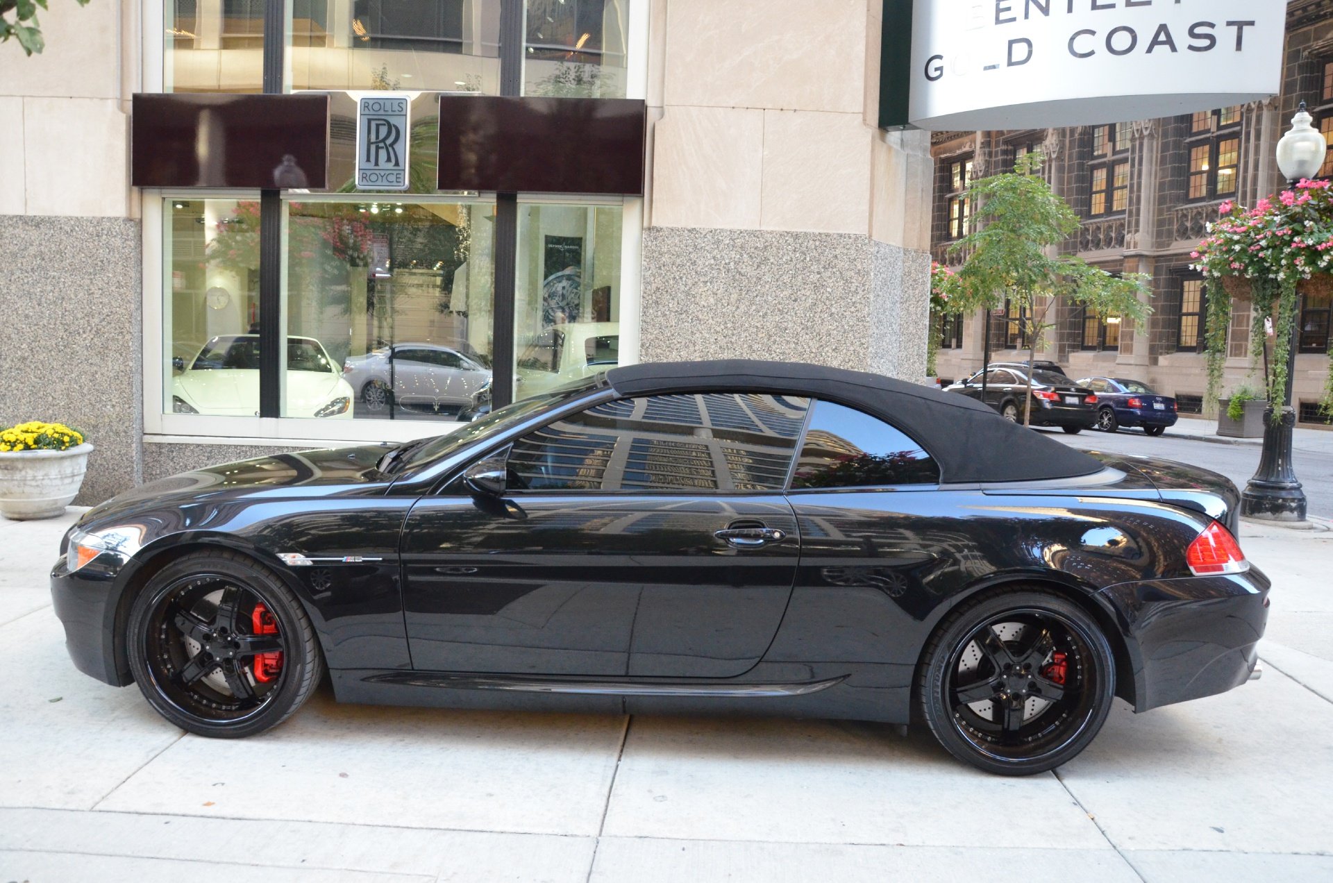 2007, Bmw, M6, Convertible, Cabriolet, Black Wallpaper