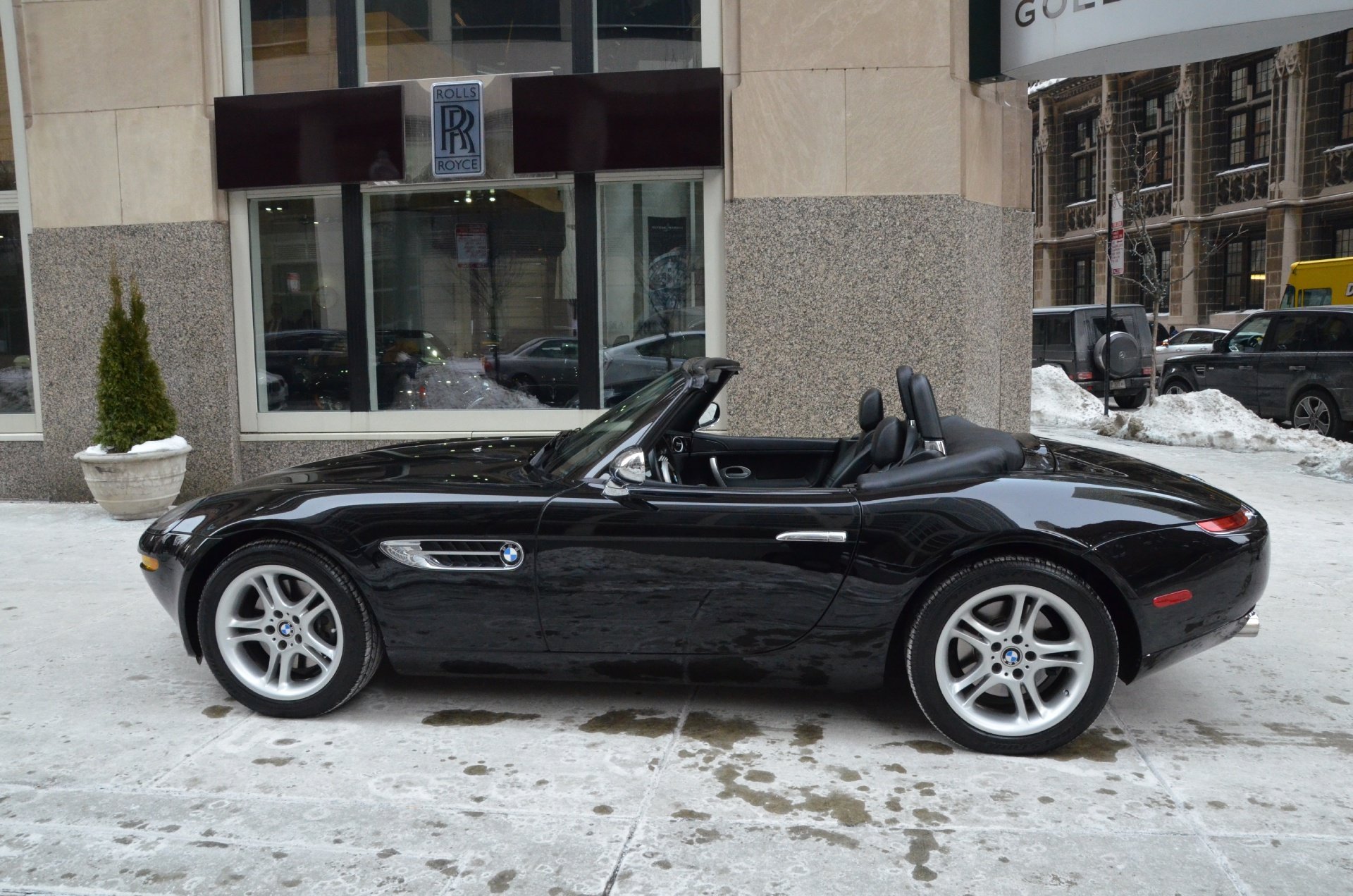 2003, Bmw, Z, 8, Convertible, Cabriolet, Black, Germany Wallpaper