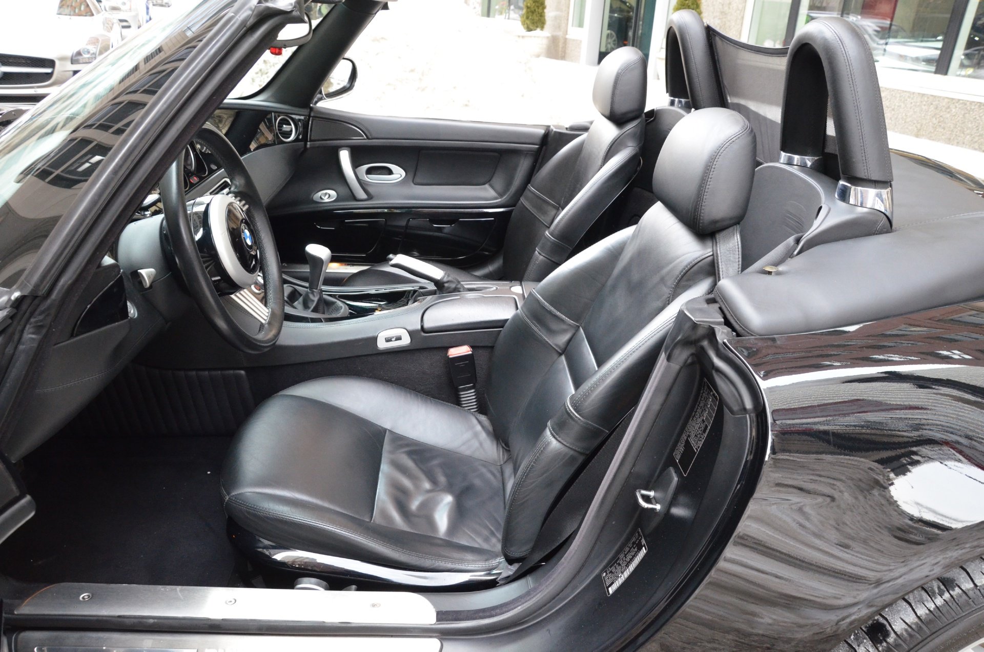 2003, Bmw, Z, 8, Convertible, Cabriolet, Black, Germany Wallpaper