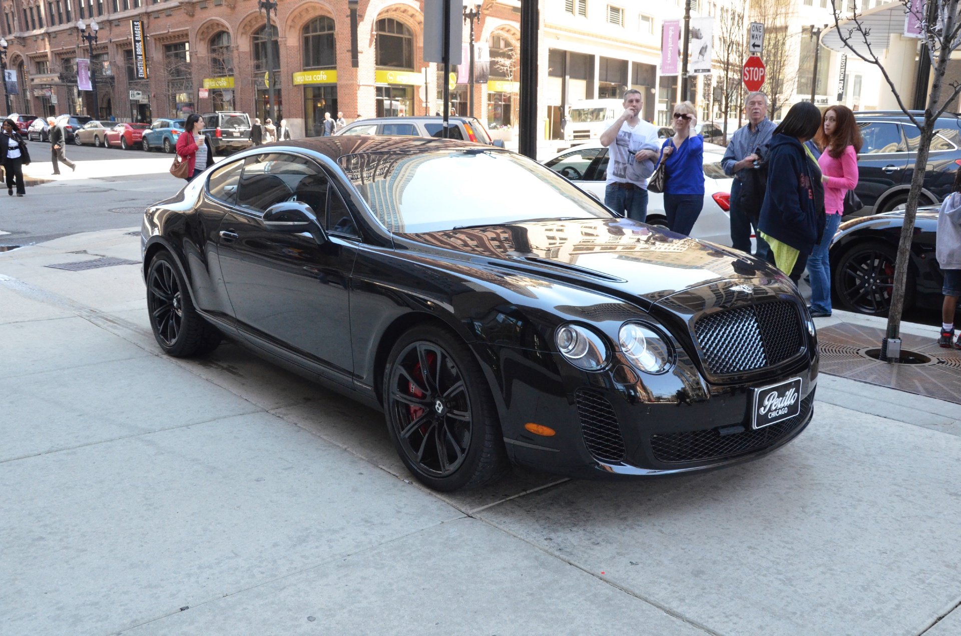 2011, Bentley, Continental, Supersports, Uk, Black Wallpaper