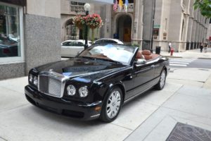 2007, Bentley, Azure, Convertible, Cabriolet, Luxury, Black, Beluga