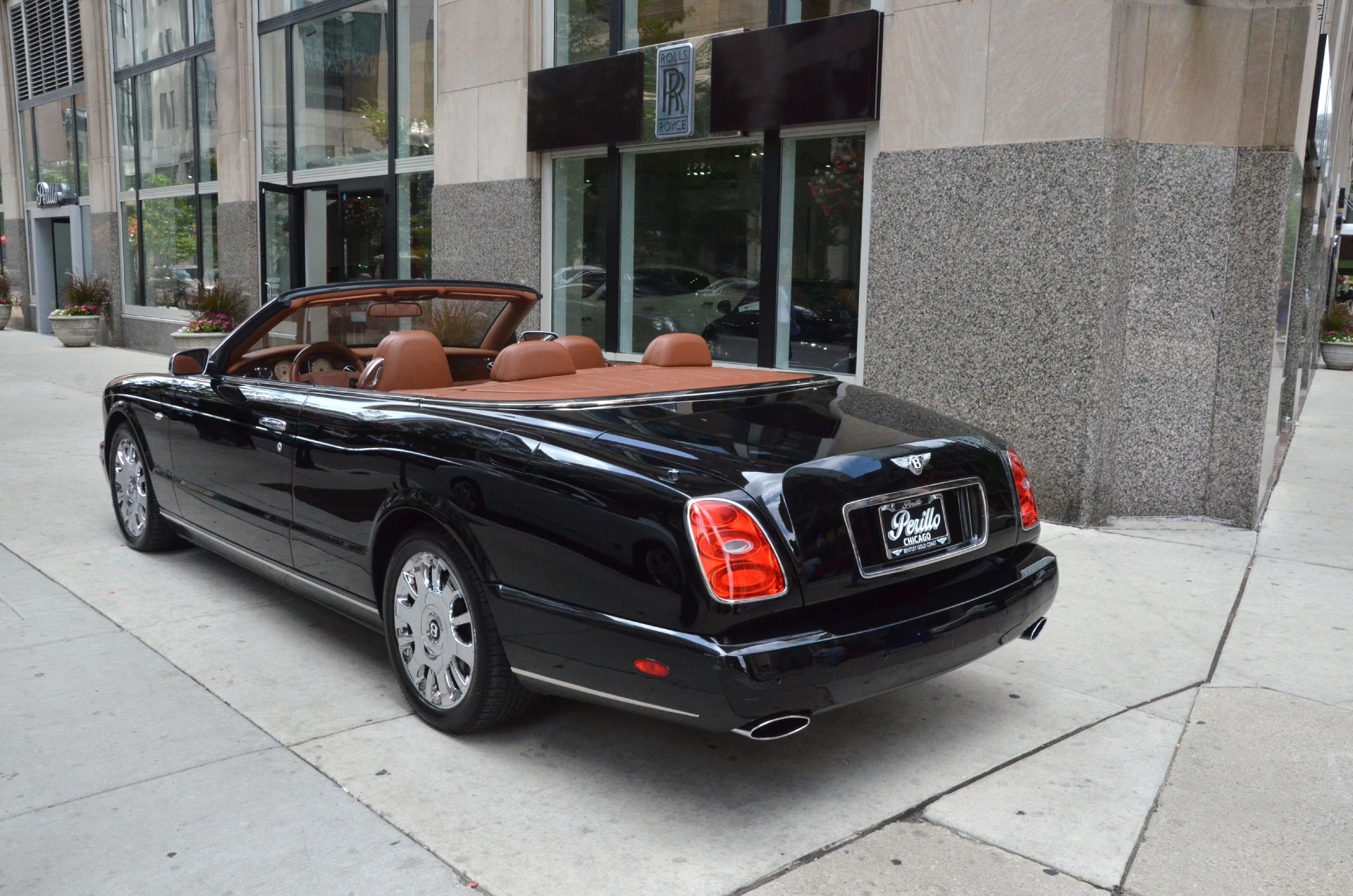 2007, Bentley, Azure, Convertible, Cabriolet, Luxury, Black, Beluga Wallpaper