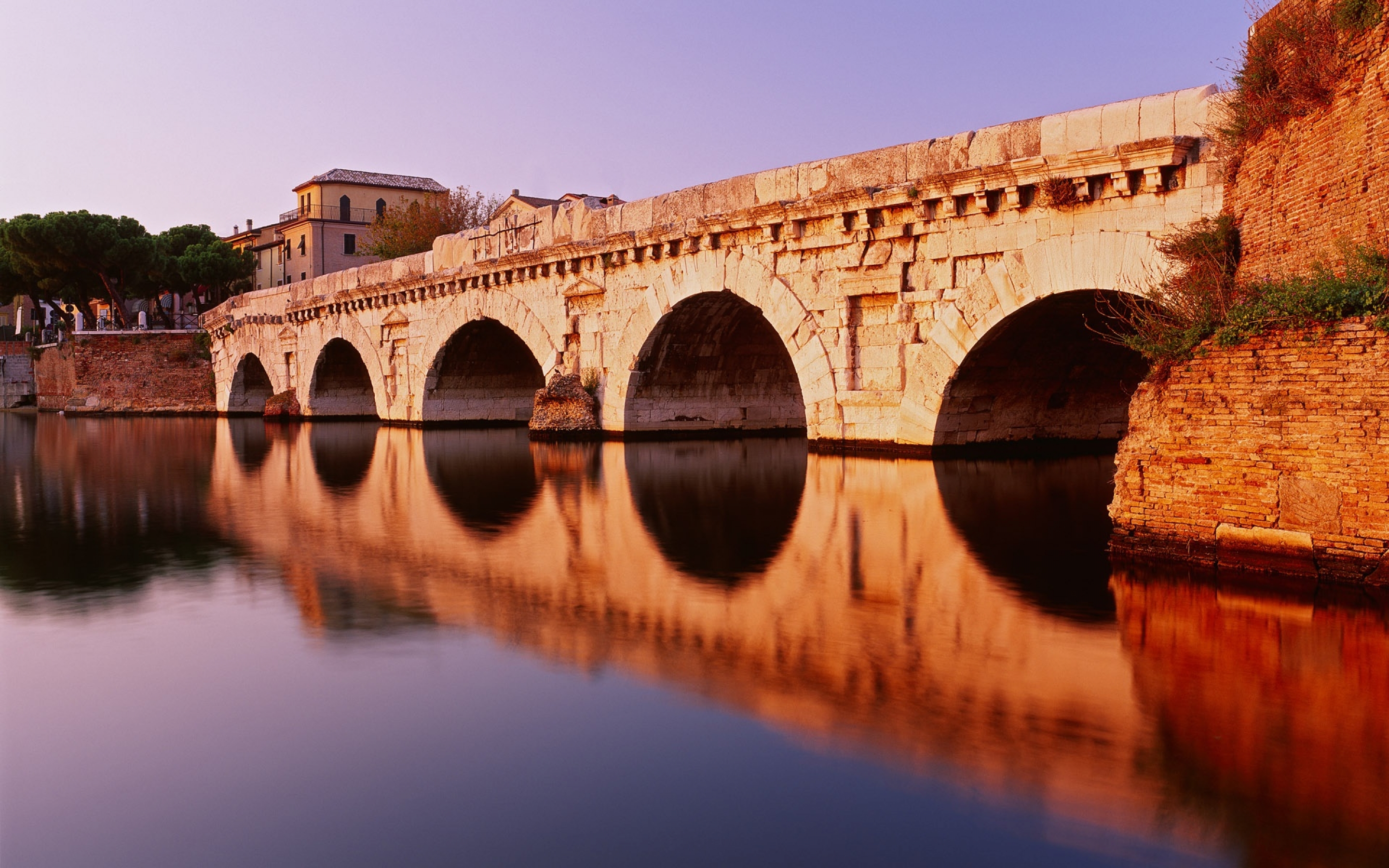 tiberio s, Bridge,  , Rimini Wallpaper