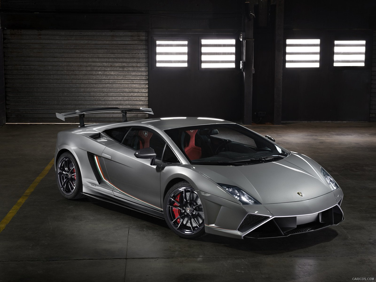 2013, Lamborghini, Gallardo, Lp, 570 4, Squadra, Corse, Italian, Dreamcar, Supercar, Exotic, Grigio, Grise, Gray Wallpaper