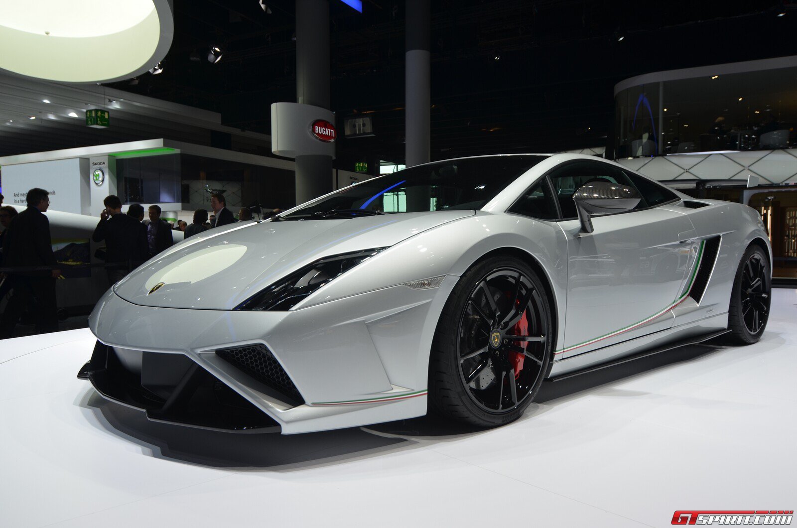 2013, Lamborghini, Gallardo, Lp, 570 4, Squadra, Corse, Italian, Dreamcar, Supercar, Exotic, Grigio, Grise, Gray Wallpaper