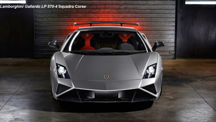 2013, Lamborghini, Gallardo, Lp, 570 4, Squadra, Corse, Italian, Dreamcar, Supercar, Exotic, Grigio, Grise, Gray HD Wallpaper Desktop Background