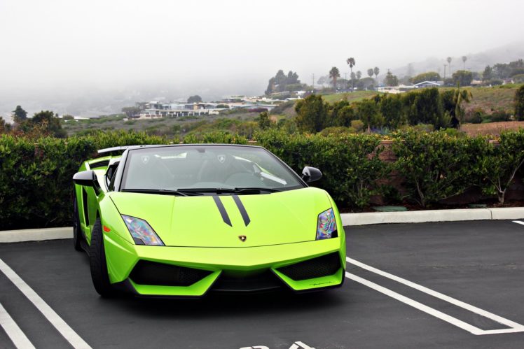 lamborghini, Gallardo, Lp570 4, Spider, Performante, Cabriolet, Convertible, Roadster, Italian, Dreamcar, Supercar, Exotic, Sportscar, Verte, Green, Verde HD Wallpaper Desktop Background