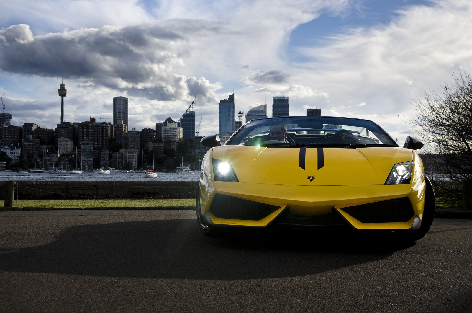 Lamborghini Gallardo Yellow Roadster