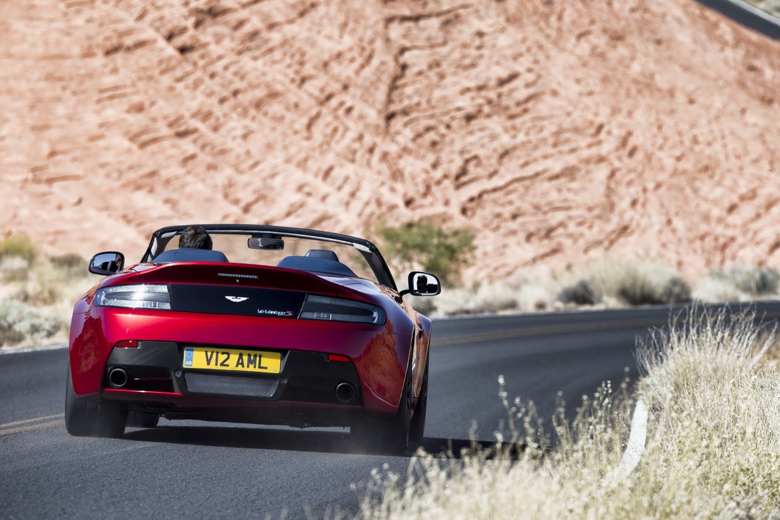2014, Aston, Martin, Vantage s, V12, Roadster, England, Supercar Wallpaper