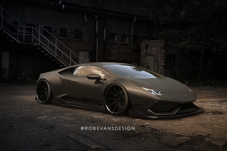 lamborghini, Huracan, Liberty, Walk, Widebody, Concept HD Wallpaper Desktop Background