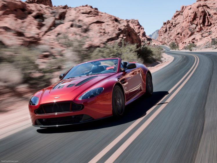 2014, Aston, England, Martin, Roadster, Supercar, V12, Vantage HD Wallpaper Desktop Background