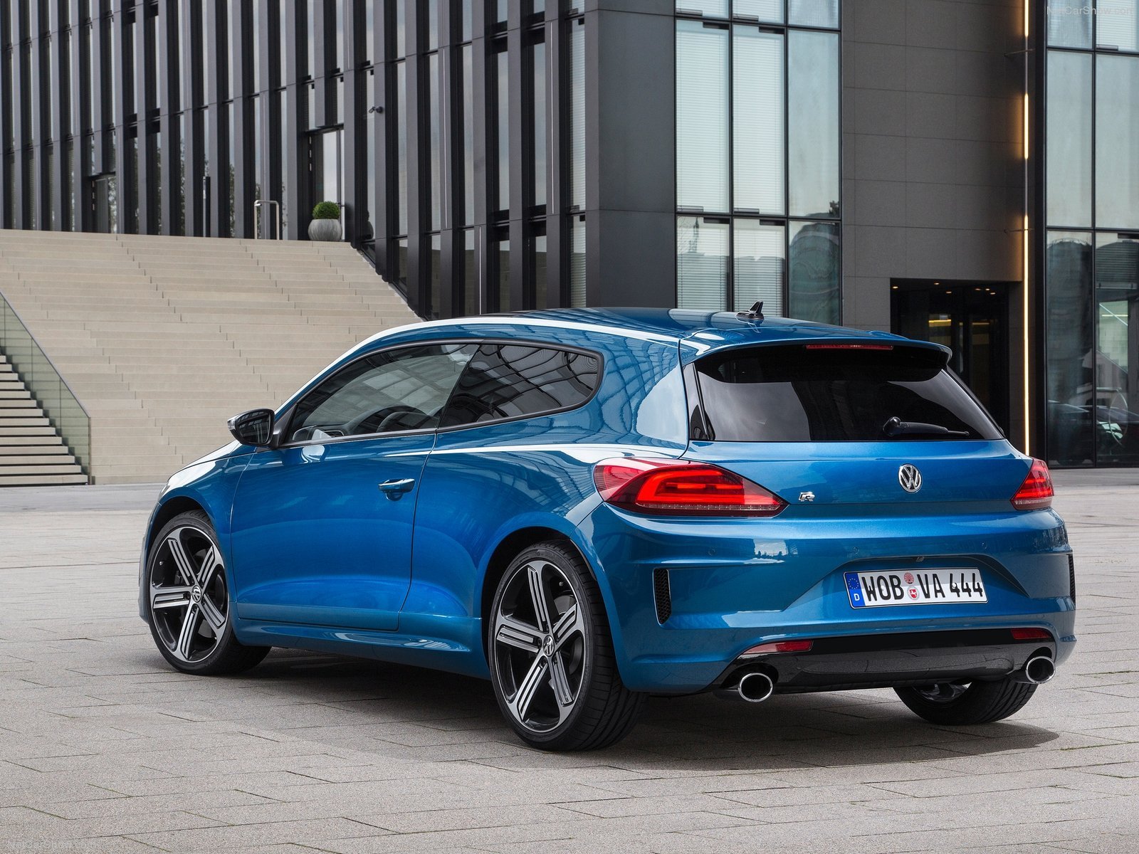 2014 Volkswagen Scirocco R Car Coupe Germany Bleue Blue Bl