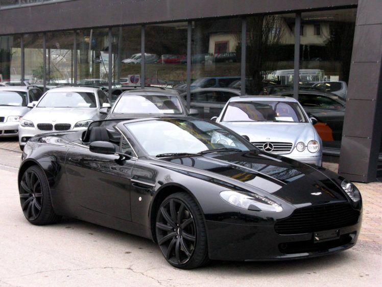 , Aston, Martin, Supercar, V8, Vantage, Vantage, Convertible, Roadster, Cabriole HD Wallpaper Desktop Background
