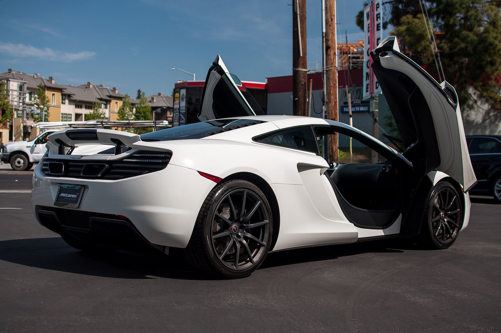 12c, Mclaren, Mp4, Supercar, Color, White, 494 Wallpaper
