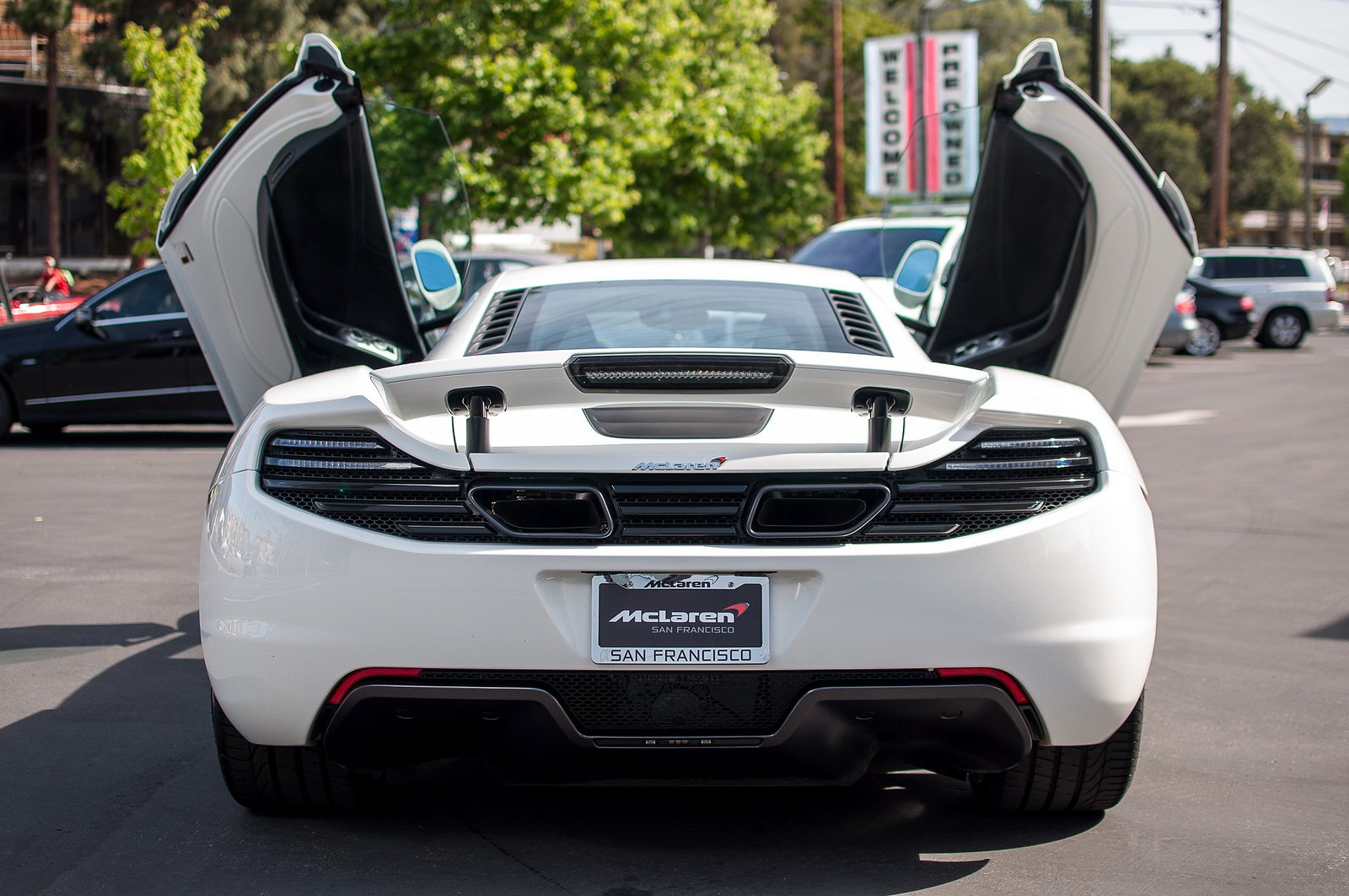 12c, Mclaren, Mp4, Supercar, Color, White, 494 Wallpaper