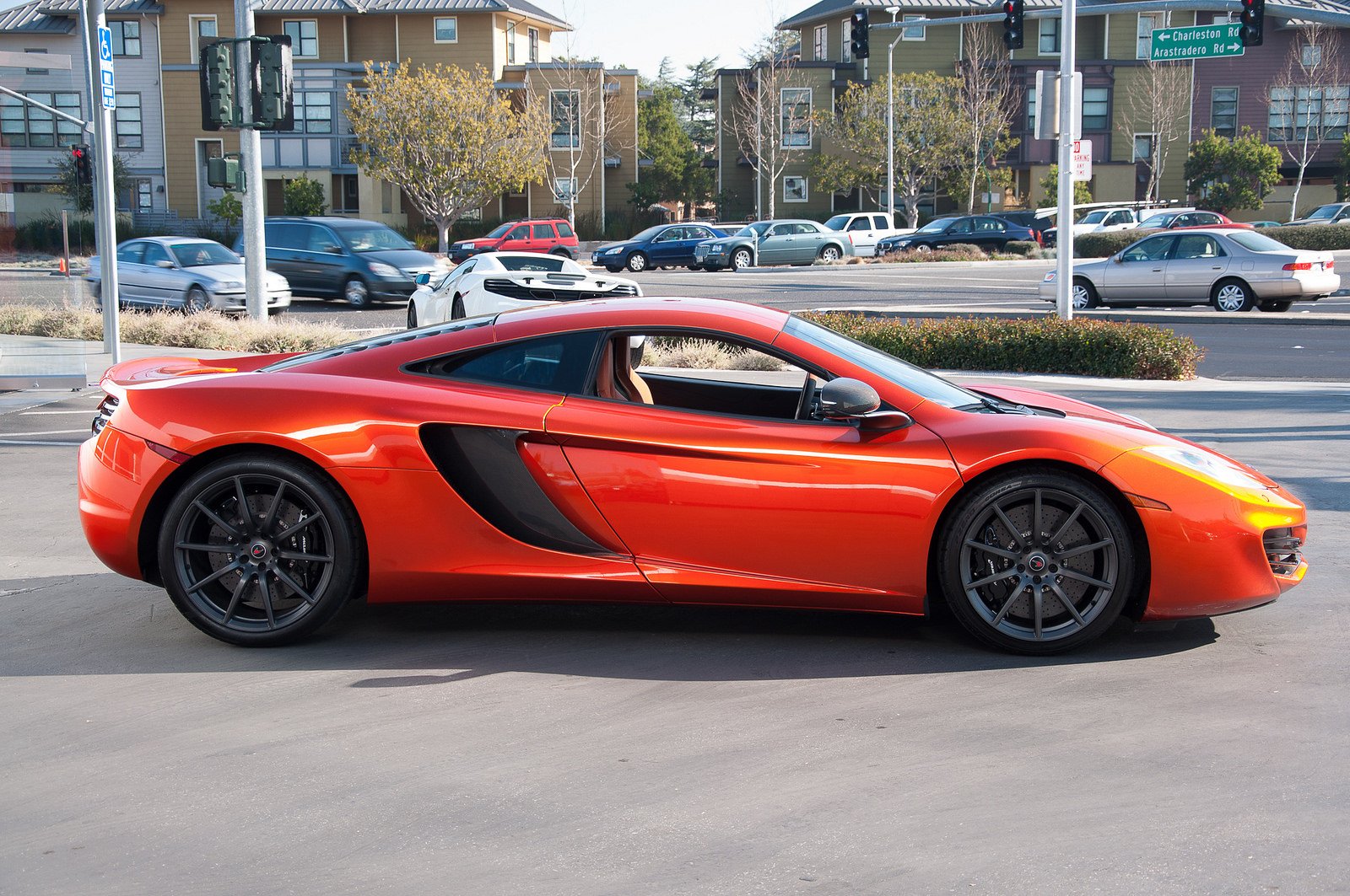 12c, Mclaren, Mp4, Supercar, Color, Volcano, Orange, 231 Wallpaper