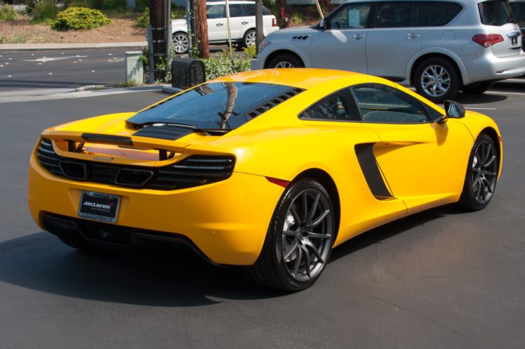 12c, Mclaren, Mp4, Supercar, Color, Volcano, Yellow, 2315 HD Wallpaper Desktop Background