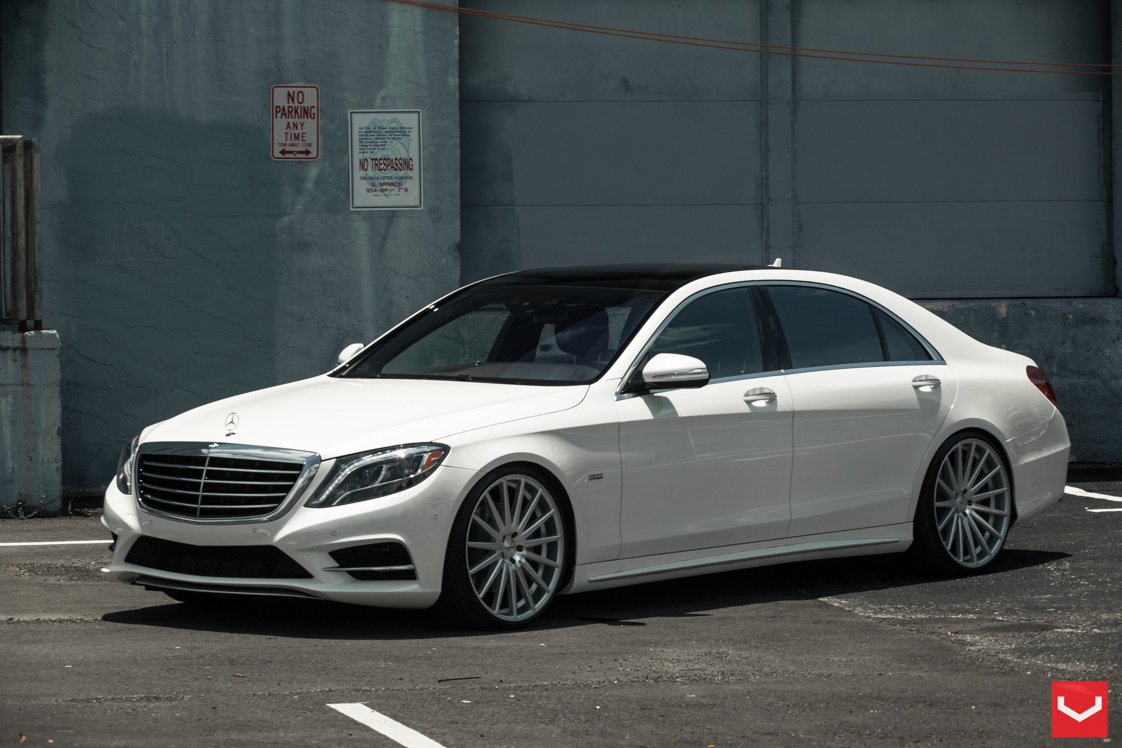 mercedes, S550, Vossen, Wheels, Tuning, White Wallpaper