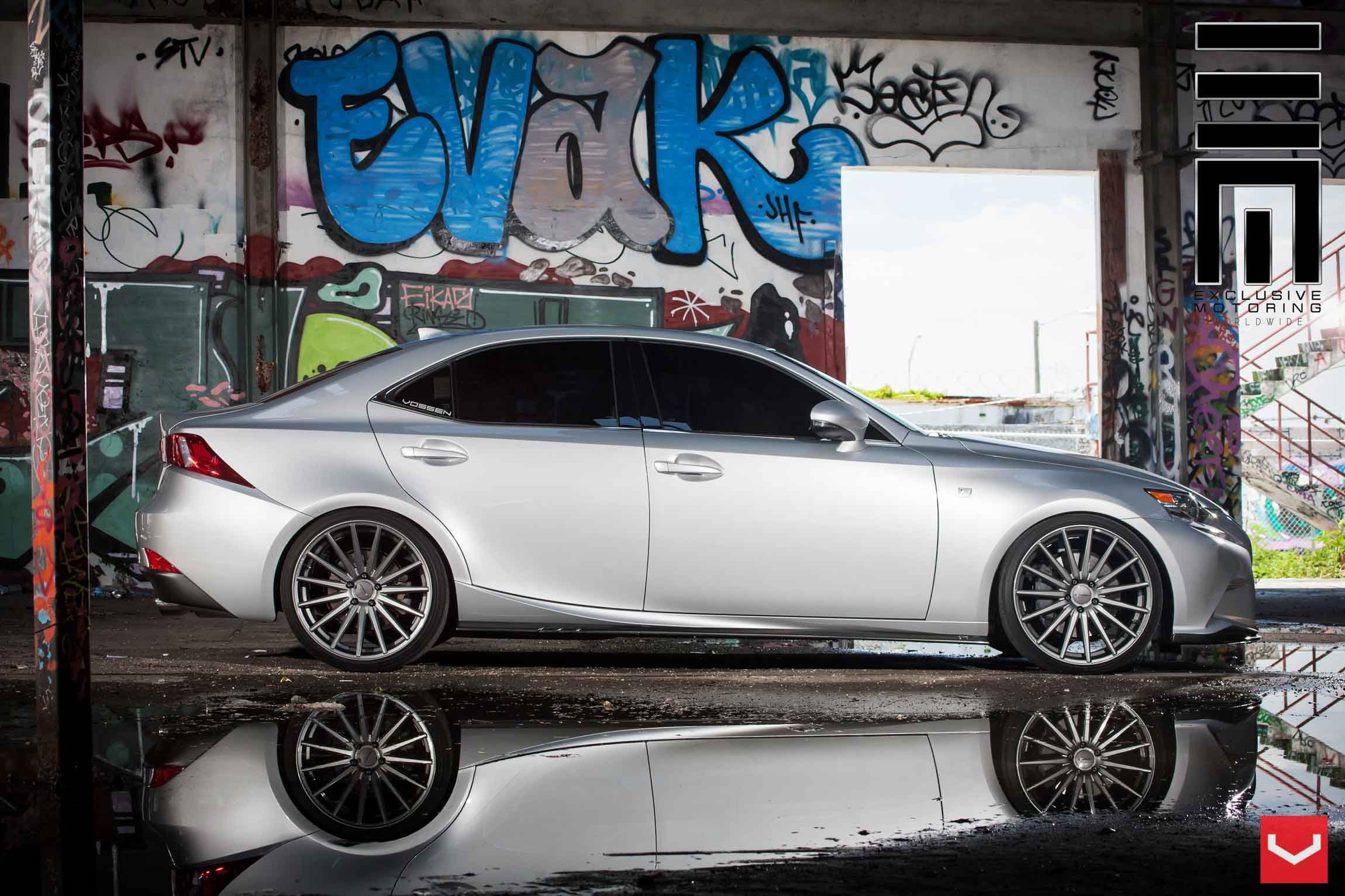 lexus, Is, Vossen, Wheels, Tuning Wallpaper