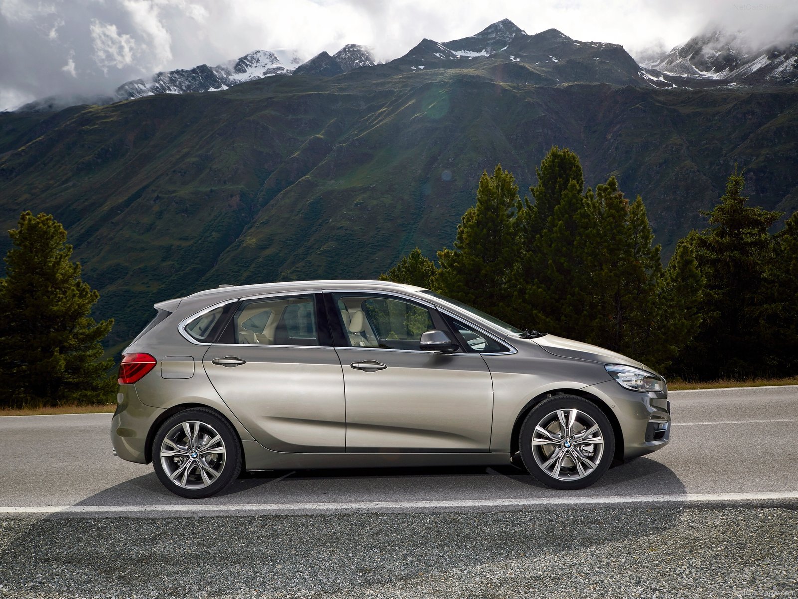 bmw, 2 series, Active, Tourer, German Wallpaper