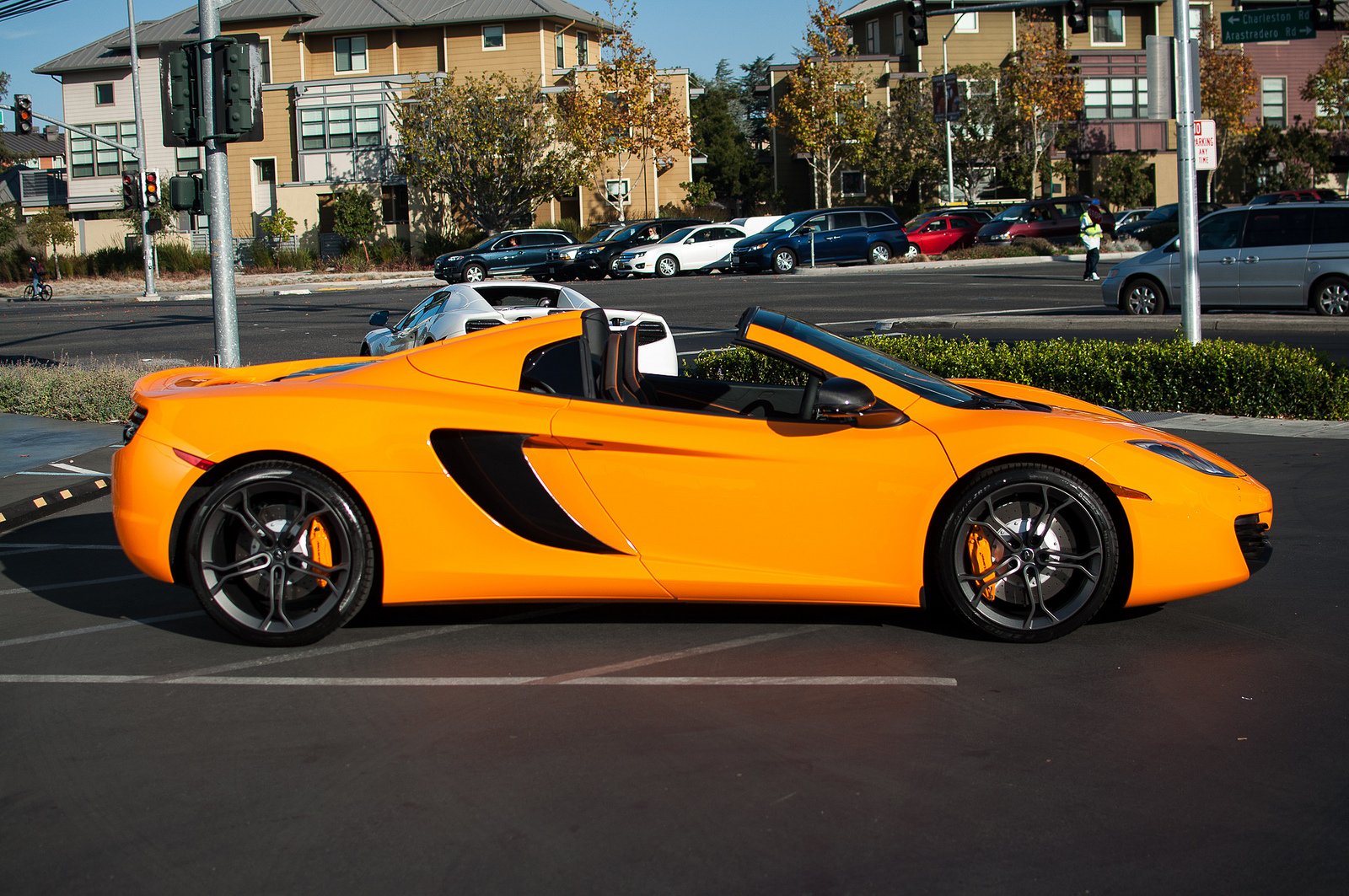 12c, Color, Mclaren, Mp4, Supercar, Spider, Orange Wallpaper