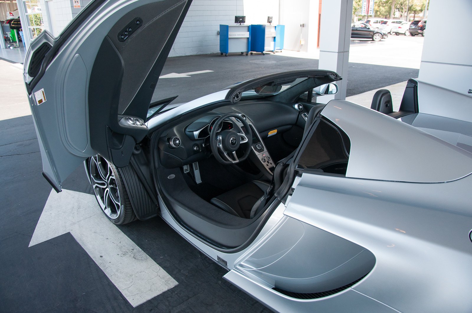 12c, Color, Mclaren, Mp4, Supercar, Spider, Silver Wallpaper