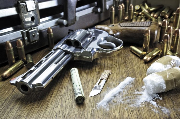 drugs, Cocaine, Dark, Weapon, Gun, Cigarette, Ammo, Bullet, Crime HD Wallpaper Desktop Background