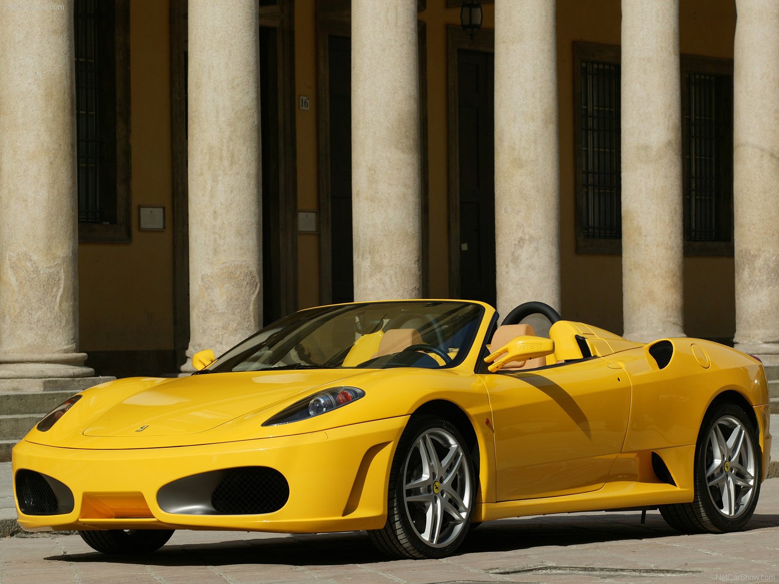 2005, F430, Ferrari, Spider, Supercars, Yellow, Jaune, Giallo Wallpaper