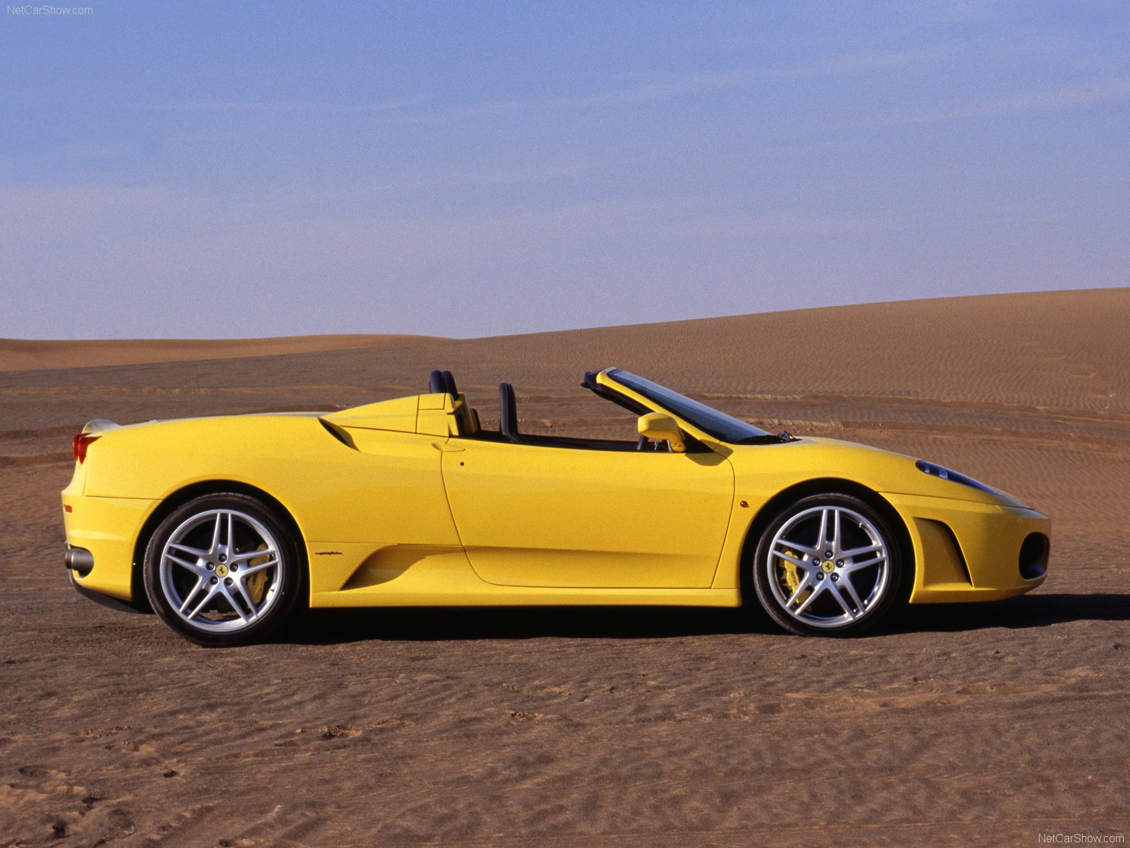 2005, F430, Ferrari, Spider, Supercars, Yellow, Jaune, Giallo Wallpaper
