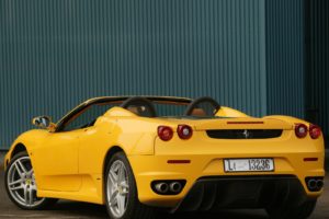 2005, F430, Ferrari, Spider, Supercars, Yellow, Jaune, Giallo