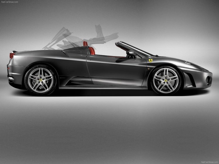 2005, F430, Ferrari, Spider, Supercars, Yellow, Jaune, Giallo HD Wallpaper Desktop Background