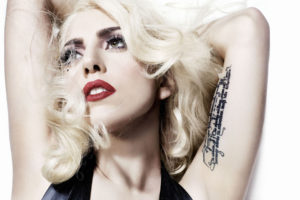 lady, Gaga, Singer, Musician, Celebrity, Women, Blondes, Sexy, Babes, Tattoo, Face, Females