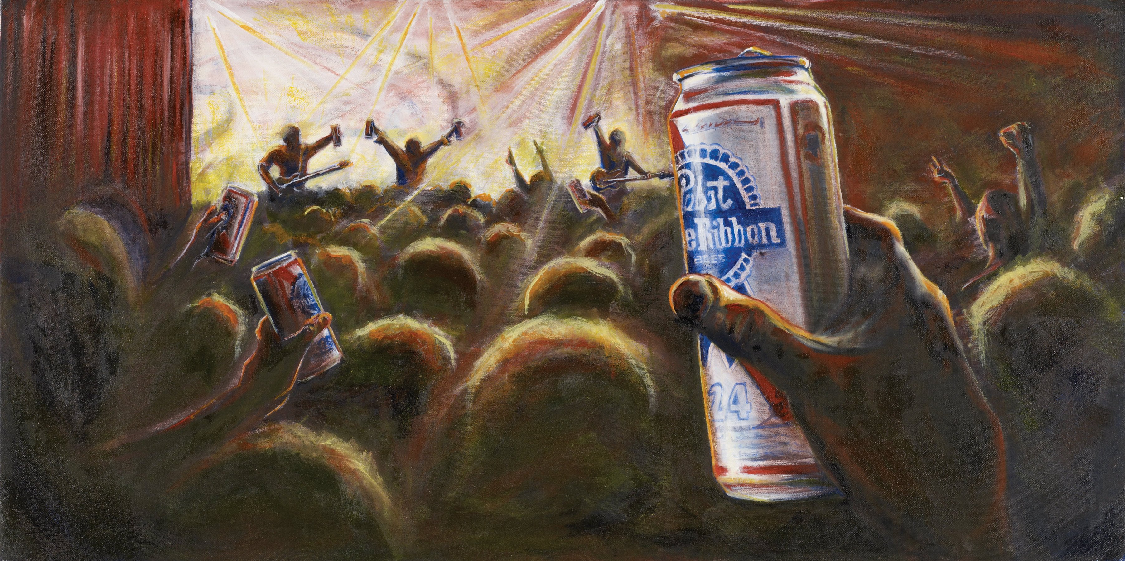 pabst, Blue, Ribbon, Beer, Alcohol,  17 Wallpaper