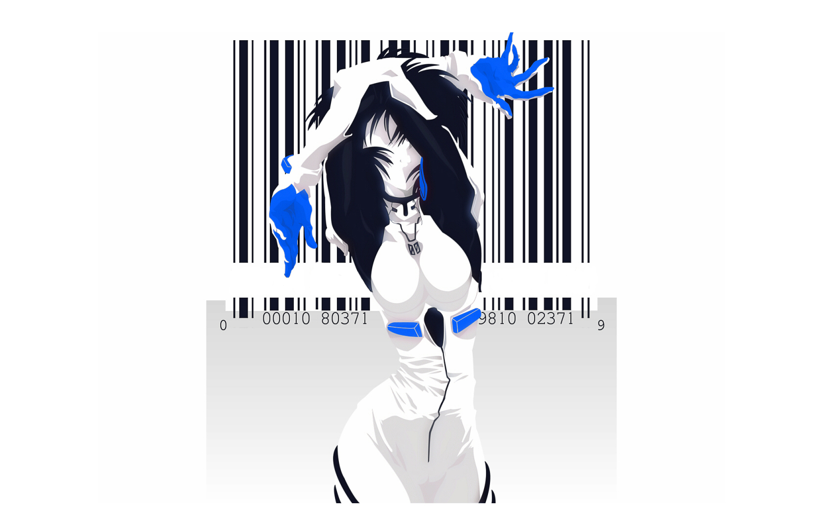 neon, Genesis, Evangelion, Anime, White, Girl Wallpaper