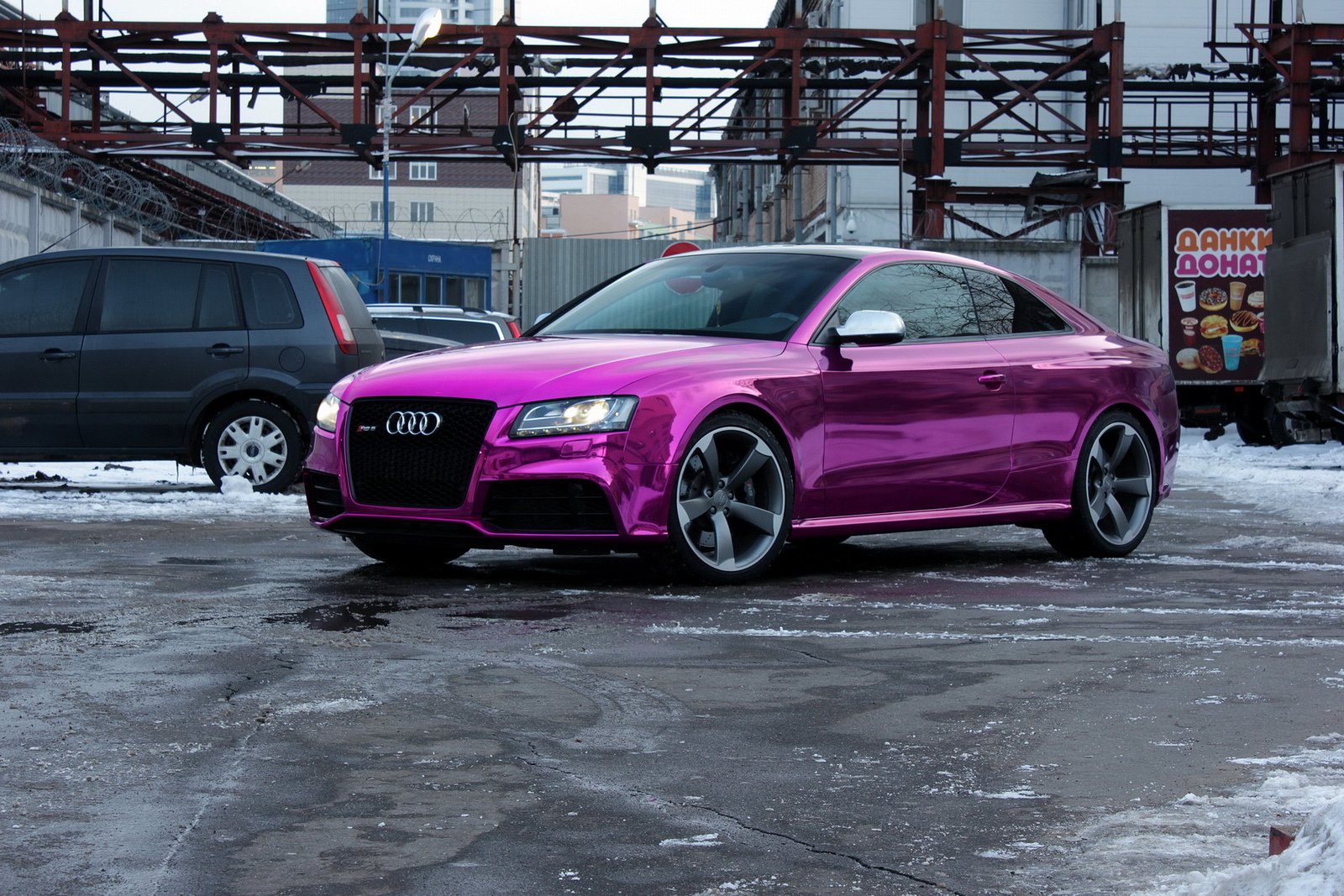 Audi r8 Purple