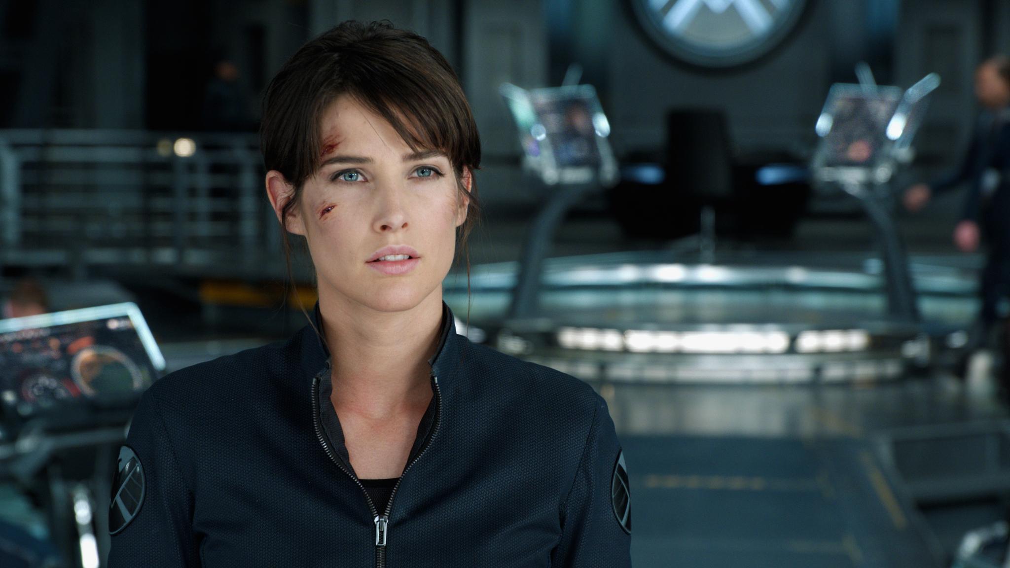 cobie, Smulders, The, Avengers, Comics, Movies, Actress, Women, Females, Face, Eyes Wallpaper