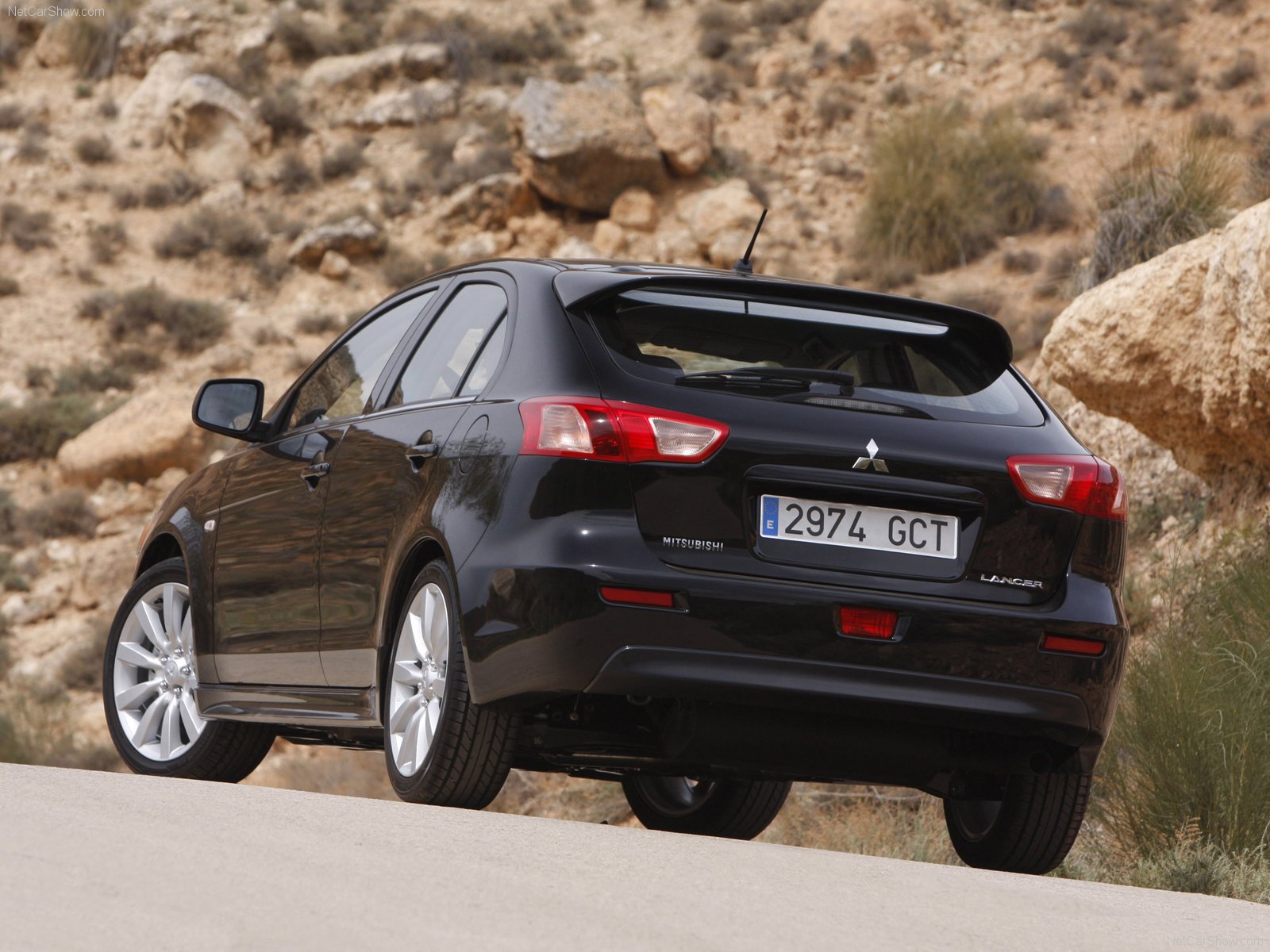 2009, Lancer, Mitsubishi, Sportback Wallpaper