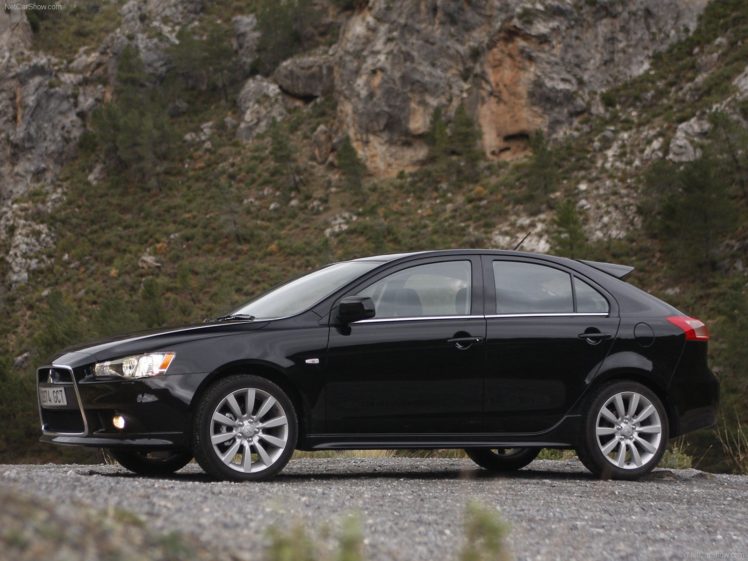 2009, Lancer, Mitsubishi, Sportback HD Wallpaper Desktop Background
