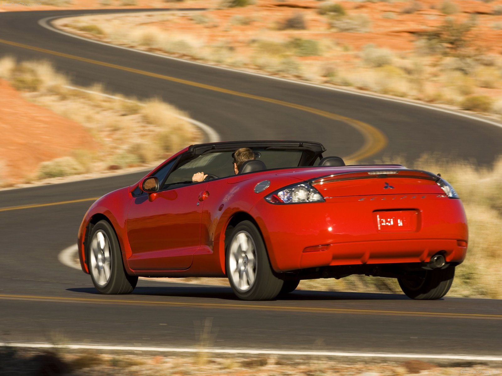mitsubishi, Eclipse, Spyder, 2007 Wallpaper