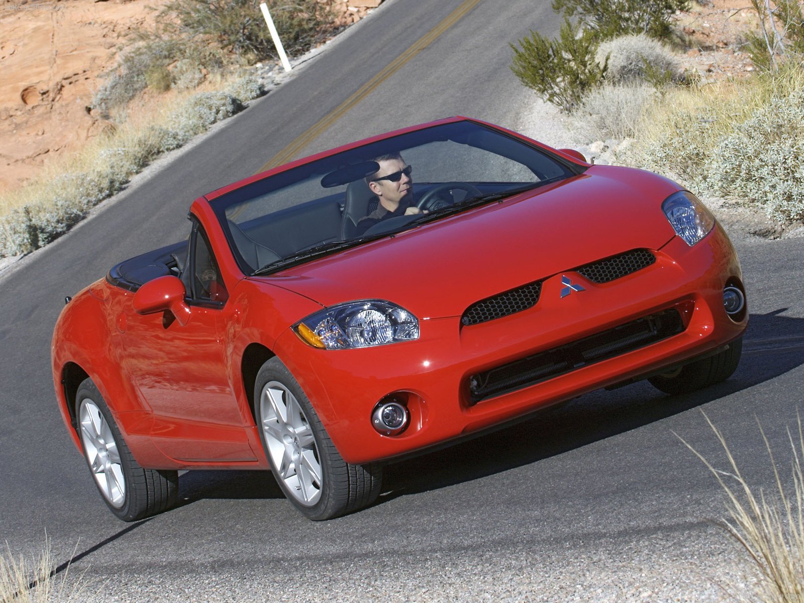 mitsubishi, Eclipse, Spyder, 2007 Wallpapers HD / Desktop and Mobile