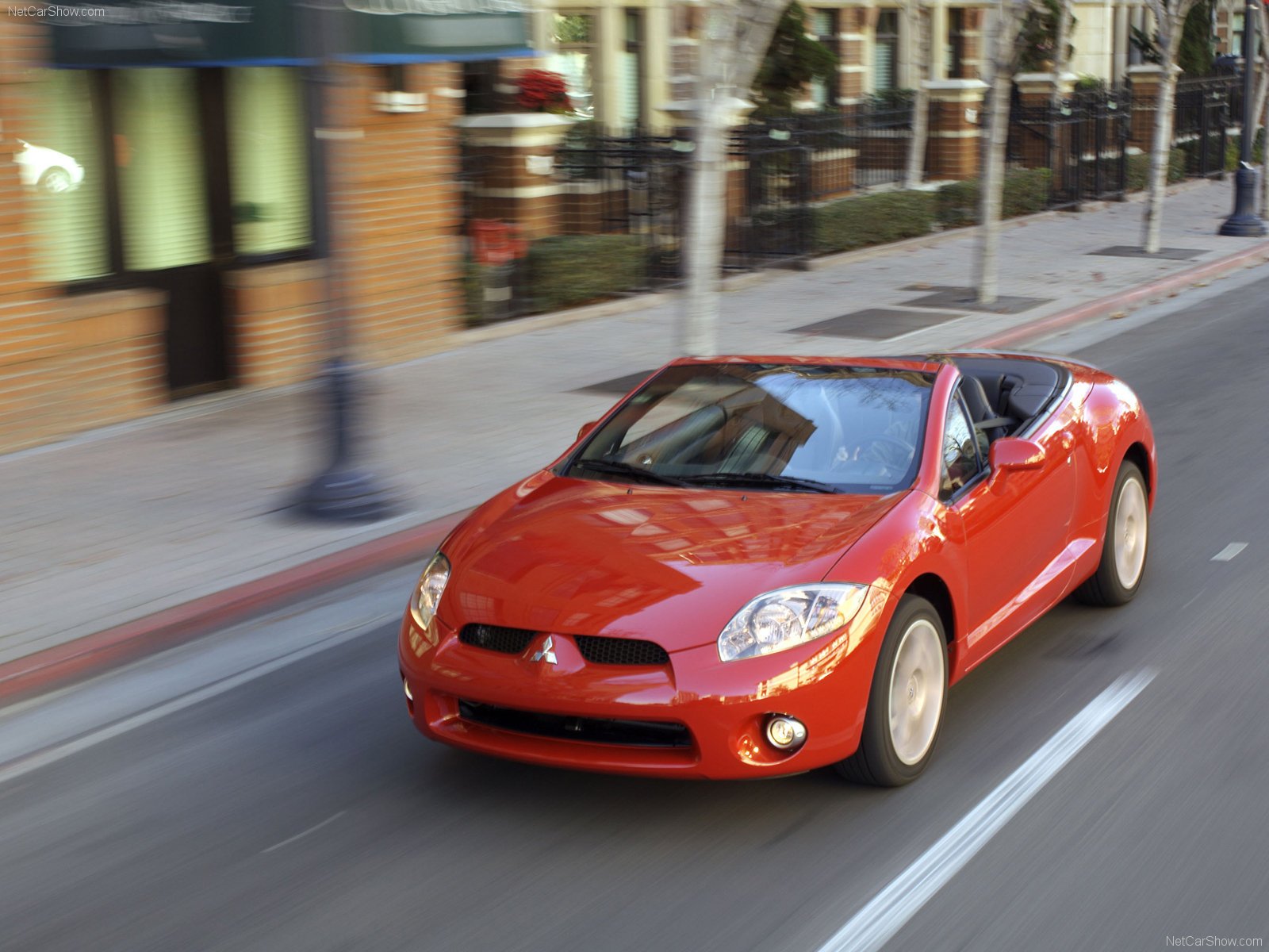 mitsubishi, Eclipse, Spyder, 2007 Wallpaper