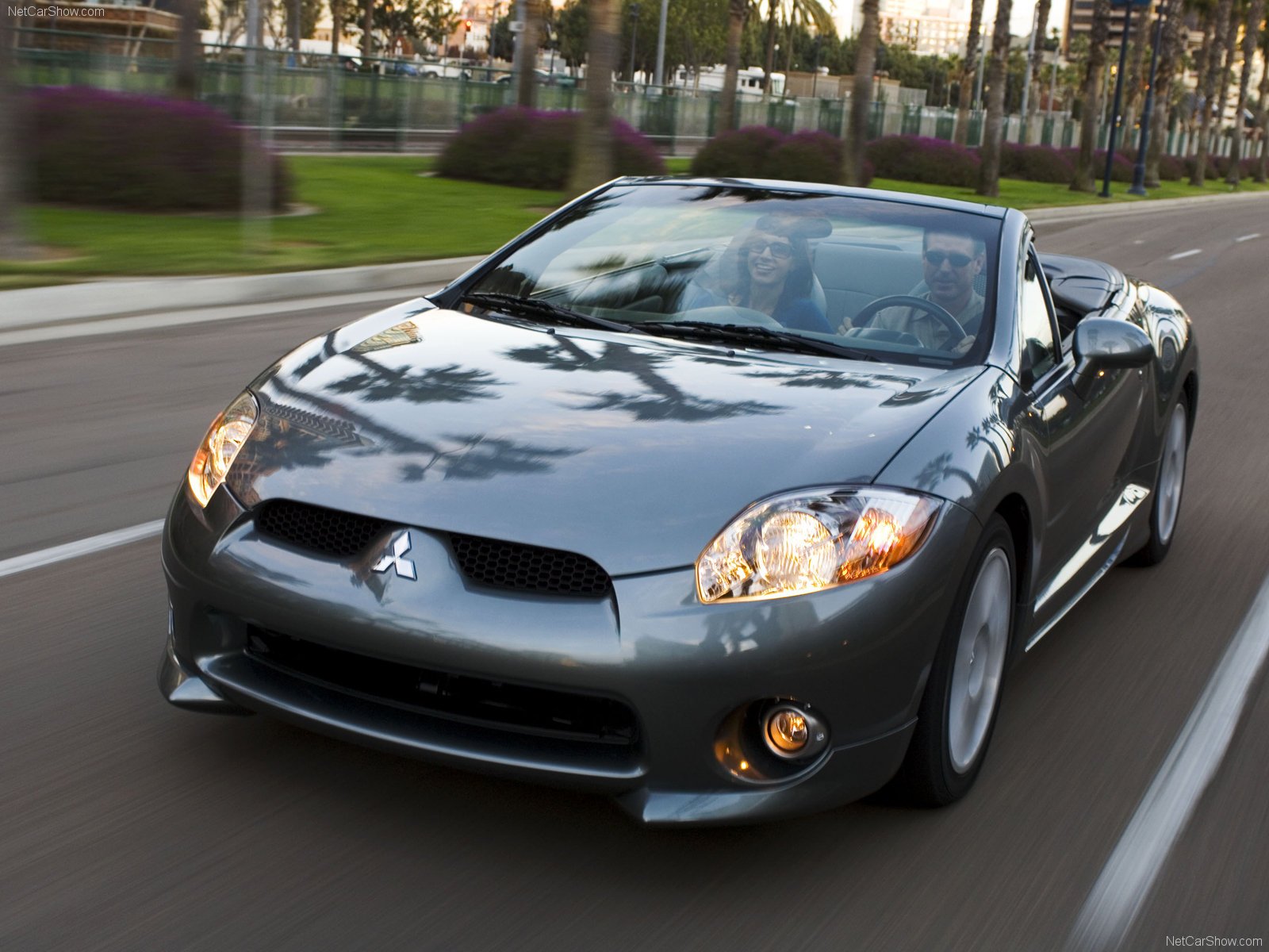mitsubishi, Eclipse, Spyder, 2007 Wallpaper