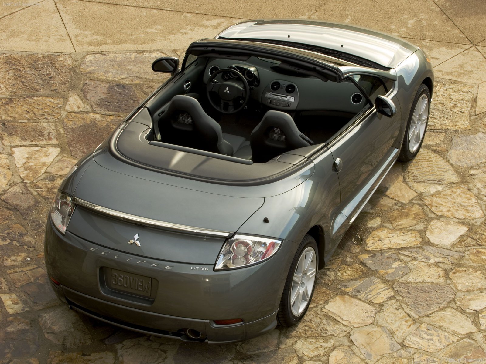 mitsubishi, Eclipse, Spyder, 2007 Wallpaper