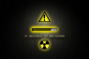 meltdown, Warning, Nuclear, Radiation, Text, Humor, Funny, Sci fi, Dark