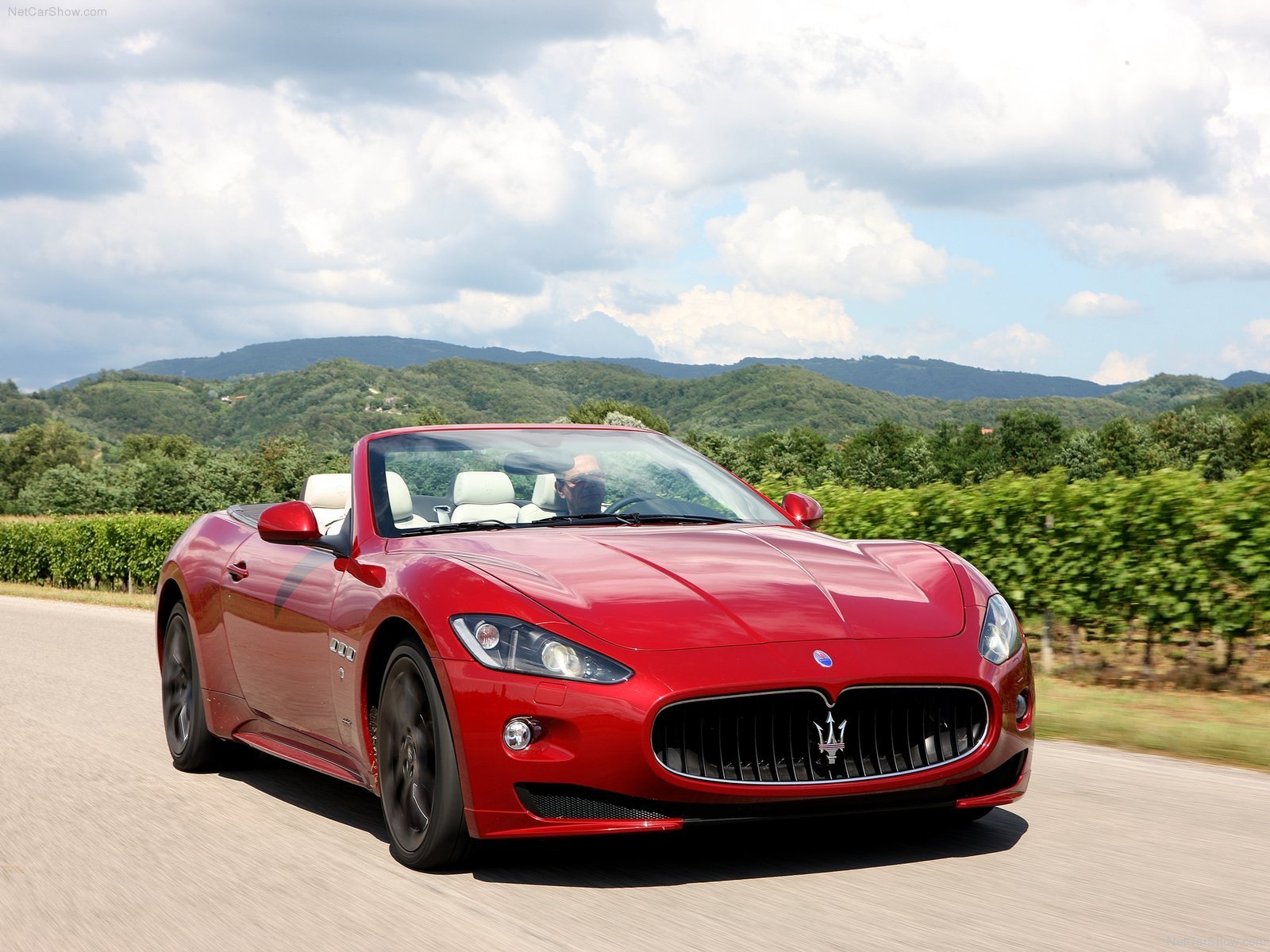 2012, Grancabrio, Maserati, Sport, V, 8, Italian, Convertible Wallpaper